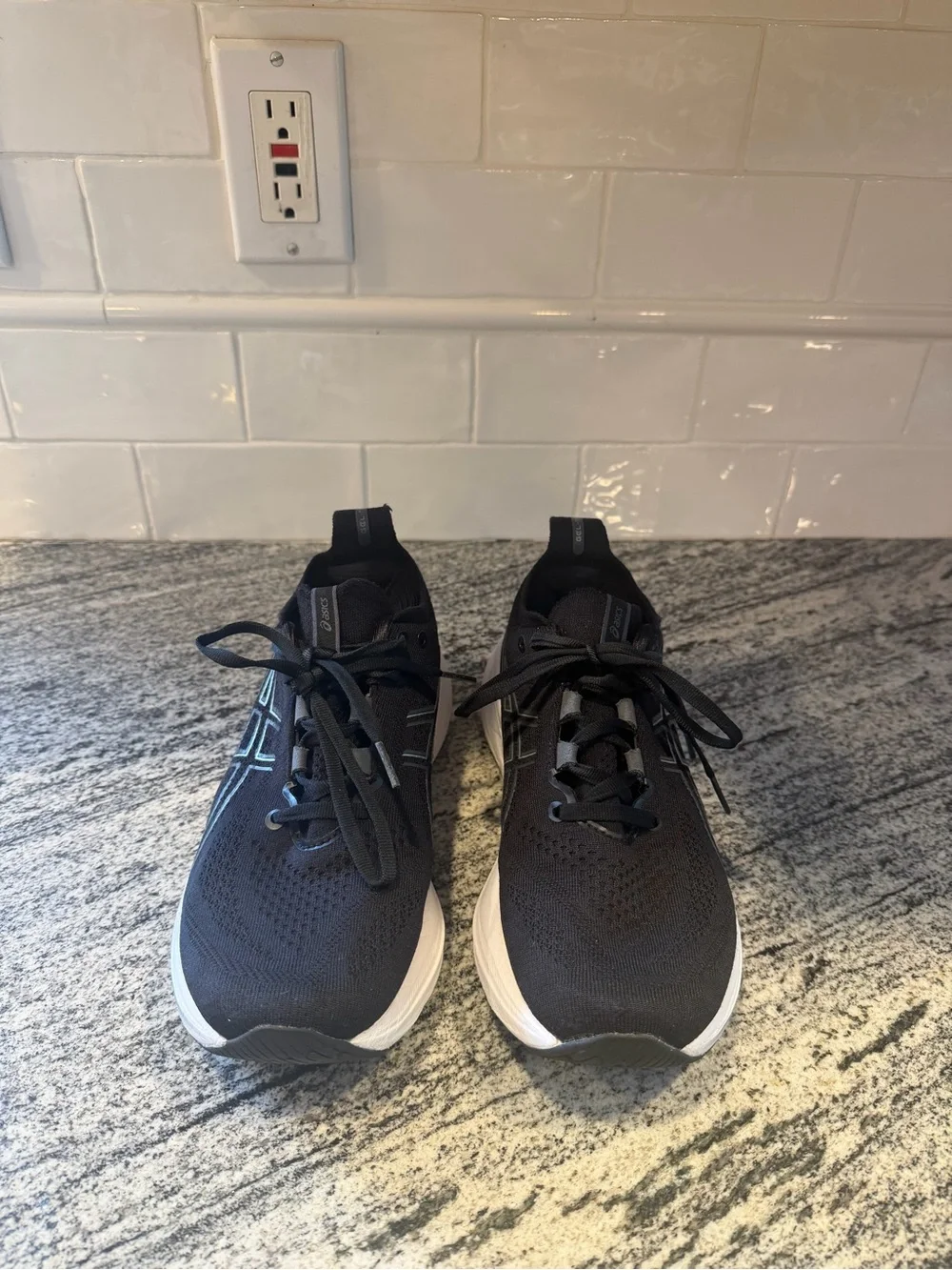 Asics comes cleaned been